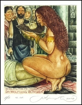 Kirnitskiy 2002 Exlibris C4 Erotyka Mitologia 47