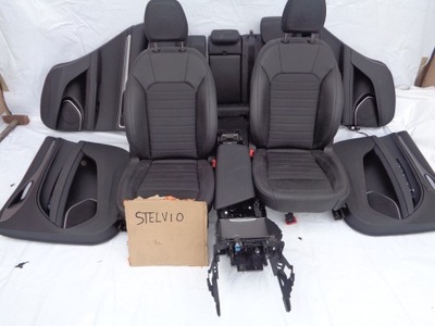 Wnętrze fotele siedzenia ALFA ROMEO STELVIO