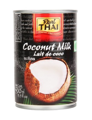 Mleko Kokosowe 400 ml Mleczko Real Thai 400ml