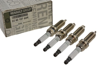 4x свеча свечи зажигания зажигания 1.2 16v clio 2 3 kangoo twingo modus оригинал фото №1