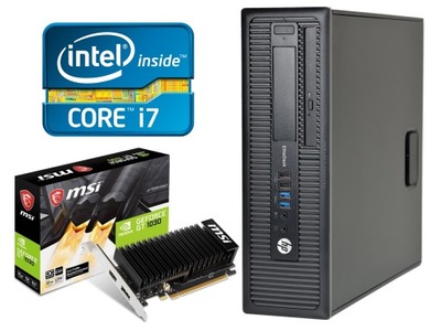 Komputer PC HP i7-4770 8GB 500+250 SSD GeForce 2GB