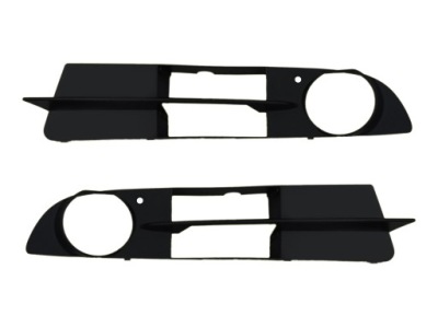 Ґрати бампера заглушки протитуманної фари bmw 5 e60 e61 03 фото №1