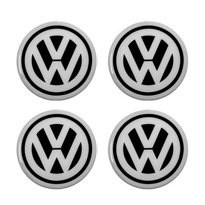 EMBLEMAT LOGO ZNACZEK 3D Volkswagen 70 mm 4szt.