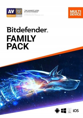 Bitdefender Family Pack / 1 rok (12 miesięcy)