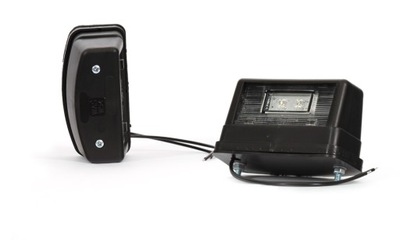 Лампа освещение номерного знака регистрационный waś w54 фото №1