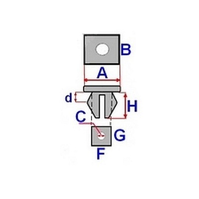 ROMIX 218744 CLAMP MANIFOLD EXPANSION (CZARNY) (CHRY:6502871,FORD:N803946S) A - milautoparts-fr.ukrlive.com