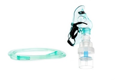UNIWERSALNE AKCESORIA DO INHALATORA INHALACJI MASKA WĘŻYK NEBULIZATOR