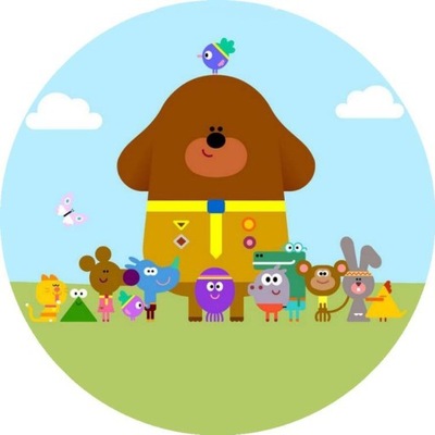 id_7080 OPŁATEK TORTOWY HEY HEJ DUGGEE DAGI TORT PIES BAJKA nickelodeon