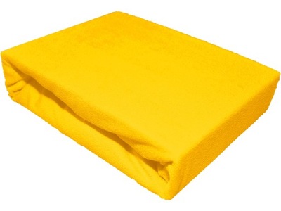 Pokrowiec na fotel stół kosmetyczny żółte