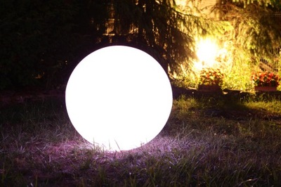 XXL Kula, lampa ogrodowa 90 cm LED, Made in Italy