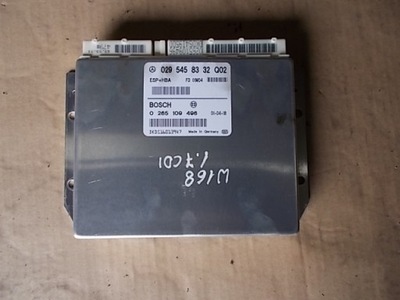 MERCEDES A CLASS W168 1.7 CDI MODULE ESP 0265109496 - milautoparts-fr.ukrlive.com