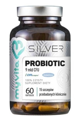 MyVita SILVER PROBIOTIC 9mld CFU 15 szczepów 60k