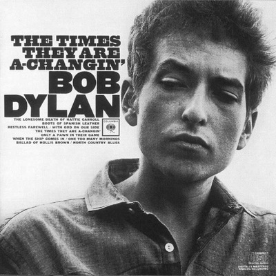 BOB DYLAN The Times They Are A Changin' CD