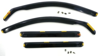 TOYOTA RAV4 II XA20 2000-2005R SIDE-WINDOW DEFLECTORS DOOR HEKO - milautoparts-fr.ukrlive.com