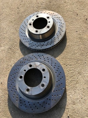 PORSCHE 991 3.4 DISC BRAKE RIGHT LEFT REAR 330 MM - milautoparts-fr.ukrlive.com