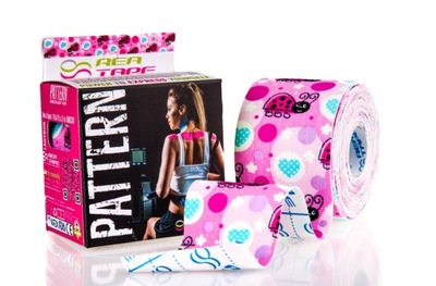 Tejpy REA TAPE taśma kinesiology PLASTRY KIDS bied