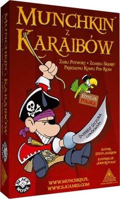 Gra planszowa Munchkin z Karaibów Black Monk Games