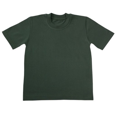 Gładka koszulka t-shirt *146* Gracja - khaki