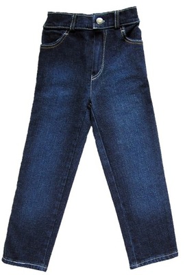 Spodnie jeans dla dzieci szczupłych - 140 - Polska