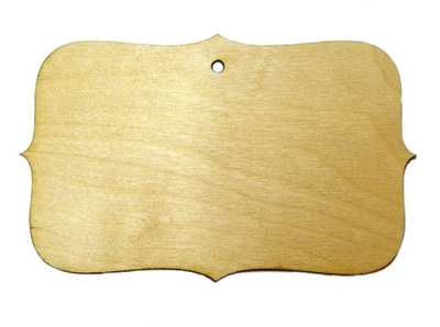 Szyld 5 deska drewno sklejka decoupage EKO 5cm