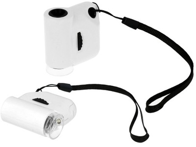 MIKROSKOP LUPA JUBILERSKA LED KIESZONKOWA 55X 055
