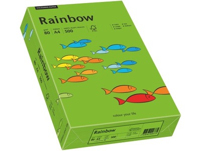 Papier drukarki Rainbow A4 80g R78 ciemno zielony