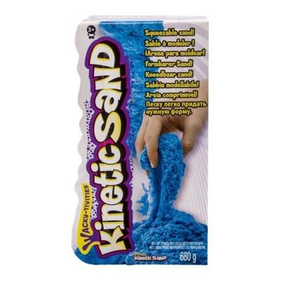 Neonowy Piasek Kinetic Sand niebieski 680 g duży