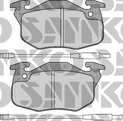 SABOTS DE FREIN DE FREIN CITROEN ZX AX PEUGEOT 106 306 405 - milautoparts-fr.ukrlive.com