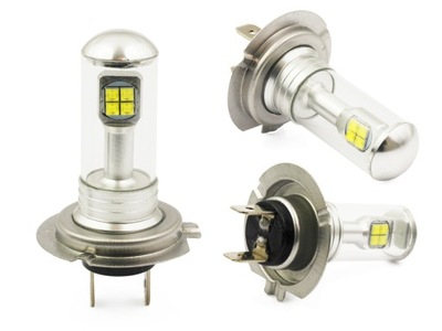 Żarówka H7 LED CREE 40W 1800lm DZIEŃ/NOC HALOGEN