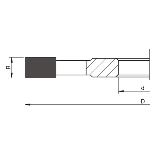 Фреза прямая Z=6 125x30x20 HM GLOBUS