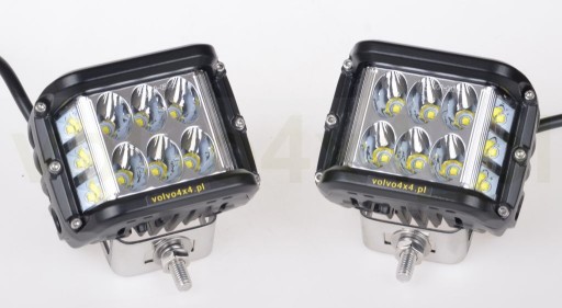 MEGA ZESTAW ŚWIATEŁ LED 90W QUAD ATV 4x4 Off-road