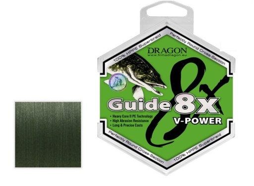 Plecionka Dragon GUIDE 8X V-POWER 0,20mm 150m