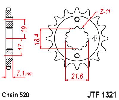 Honda CRF 250 L 13-18 Комплект привода DiD X-Ring