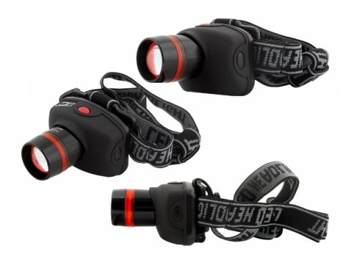 Налобный фонарь CREE LED ZOOM - 3 Вт