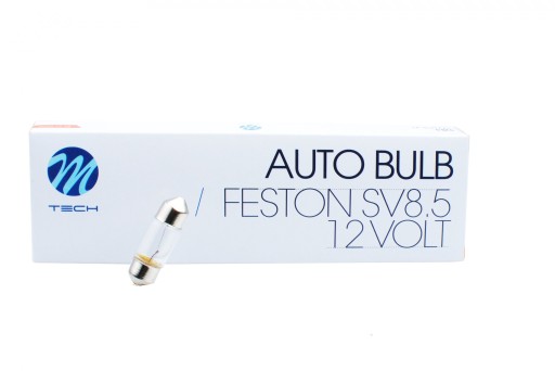 Лампа M-TECH C10W 12В/10Вт T11 SV8.5