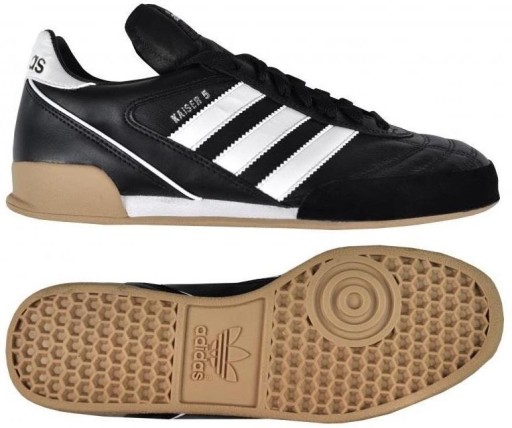 Кроссовки ADIDAS KAISER 5 GOAL Hall R - 45 1/3 Кожаная футбольная обувь