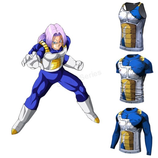 KOSZULKA T-SHIRT DRAGON BALL GOKU VEGETA ZBROJA