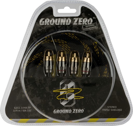 Кабель Ground Zero GZCC 3.14X-TP RCA