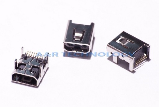РАЗЪЕМ MINI USB 90 DIP 8P 8PIN ZTE LENOVO HUAWEI