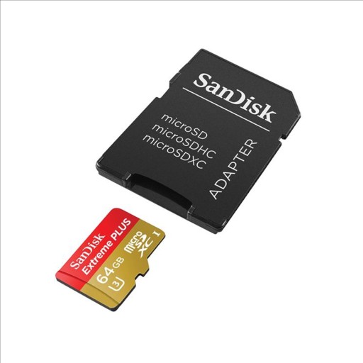 КАРТА SANDISK EXTREME MICRO 64 ГБ V30 U3 A1 100 МБ/с