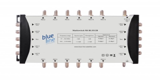 Мультипереключатель 5/5/12 MS BL5512B Blue Line