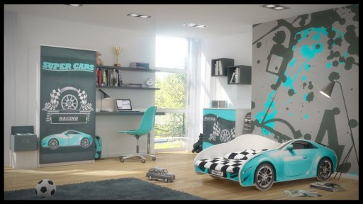 Łóżko BABY BOO AUTO S-CAR 160x80 NOWOŚĆ