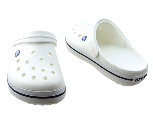 Шлепанцы Crocs Crocband 11016 белые M10 43/44