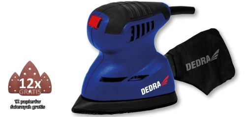 КАЧЕСТВЕННАЯ ШЛИФОВАЛЬНАЯ МАШИНА DEDRA DELTA 125W DED 7941