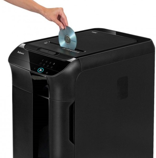 Niszczarka automatyczna z podajnikiem papieru biurowa Fellowes AUTOMAX 550C