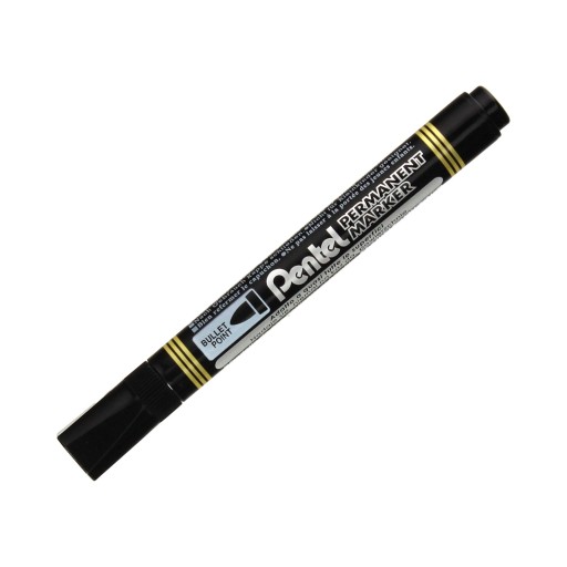 Pentel N850 черный круглый перманентный маркер