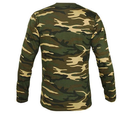 Футболка Mil-Tec Блузка с длинными рукавами Woodland L