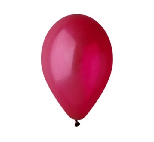 LATEKSOWE BALONY BORDOWE zestaw 100 sztuk GODAN dekoracyjne BALONY 30cm