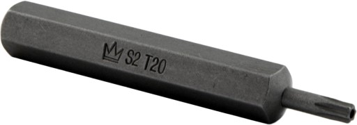 БИТА TORX T20 x 75 мм S2 с ОТВЕРСТИЕМ