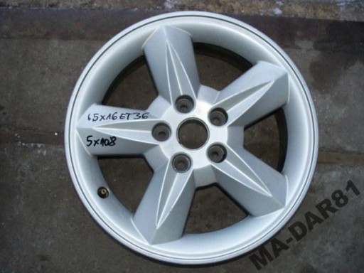 ДИС RENAULT LAGUNA 6.5x16 ET36 5x108 OEM